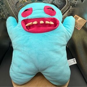Brand New Fuggler Bigg Fugg Blue Monster by Zuru 18” Plush XL Shameless Goof